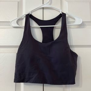PARAGON FITWEAR Racerback Scoop Neck Top Periscope Gray - Size L